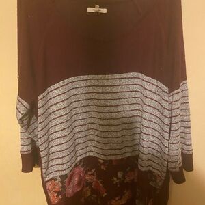 Maurices Purple Sweater XL